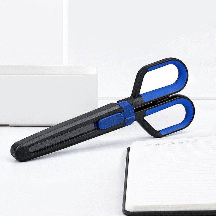 2in1 Sicherer Schnitt Kreativ-Messer Schere