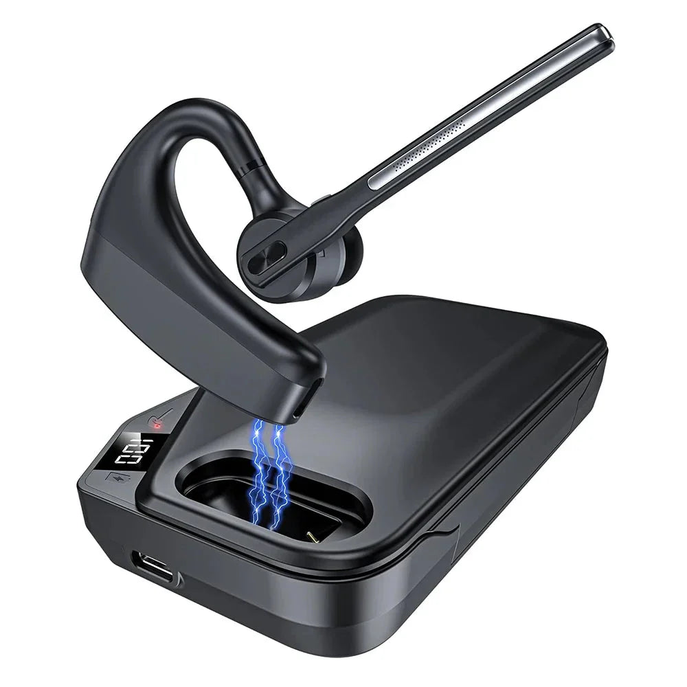 Orivo Bluetooth-Headset mit Geräuschunterdrückung und zwei Mikrofonen