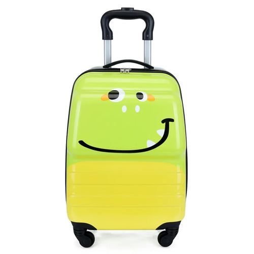 Sydney Kinderkoffer – 3D Tier Trolley mit 360° Rädern und verstellbarem Griff | Leicht und stoßsicher | Karnz