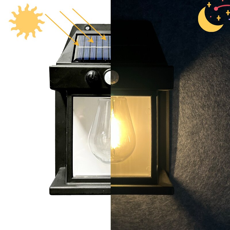 Solar LED Smart Energy Wandlampe | Karnz