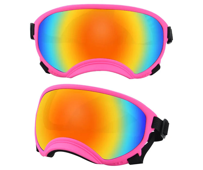 Hunde-Sonnenbrille mit UV-Schutz winddicht verstellbar Karnz