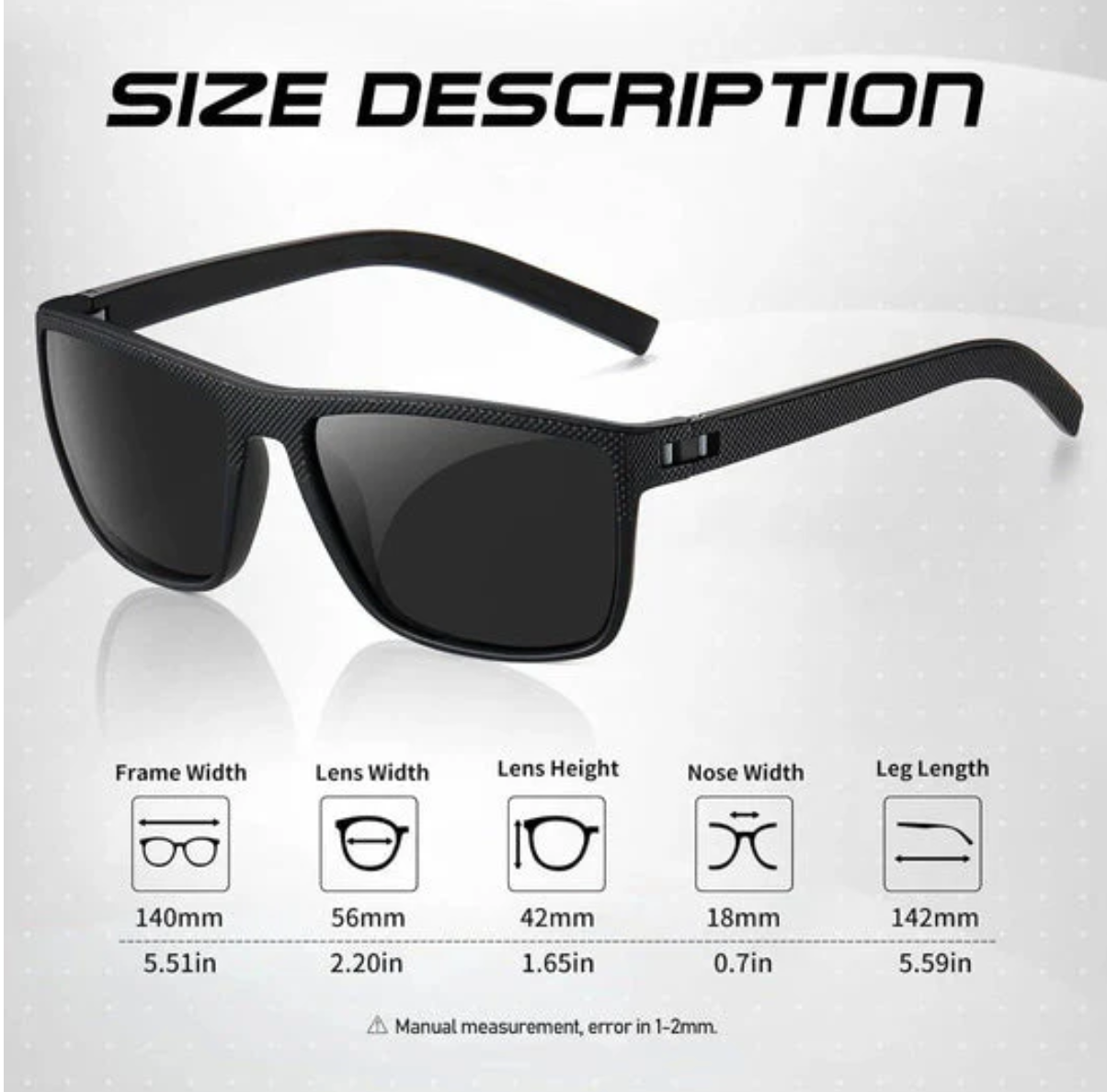 ZichtZeker 3-teiliges Set polarisierter Sonnenbrillen – UV400-Schutz & Komfort
