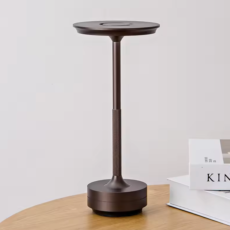 ClarityGlow Luxus Edition | Kabellose LED Tischlampe | Karnz