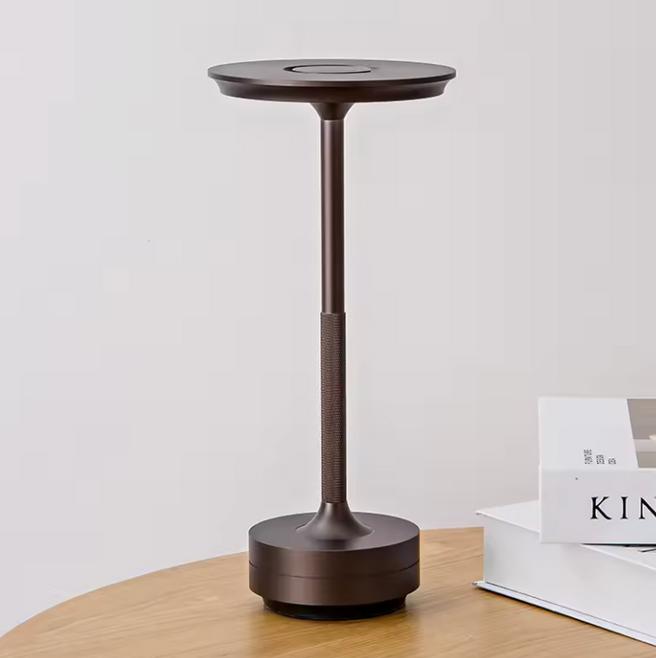 ClarityGlow Luxus Edition | Kabellose LED Tischlampe | Karnz