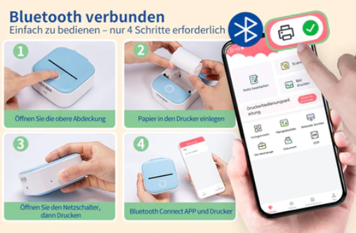 HandyPrint Drucker | Der Drucker für die Hosentasche
