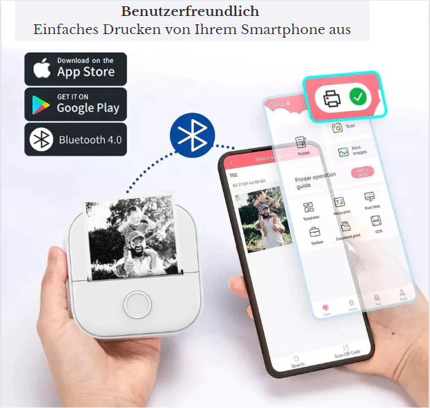 Drahtloser Thermodrucker | Karnz