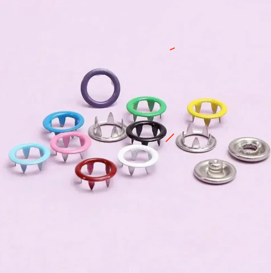DIY-Set mit Metall-Druckknöpfen | Ihre Kleidung sieht wieder aus wie neu!