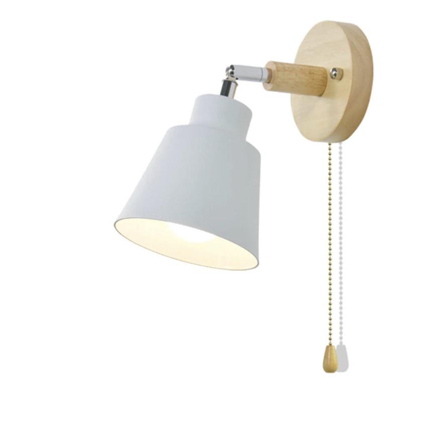 Wandleuchte mit Zugschalter - TwistGlow | Karnz