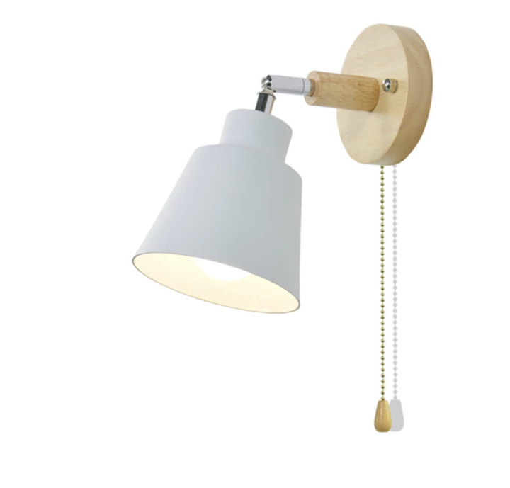 Wandleuchte mit Zugschalter - TwistGlow | Karnz