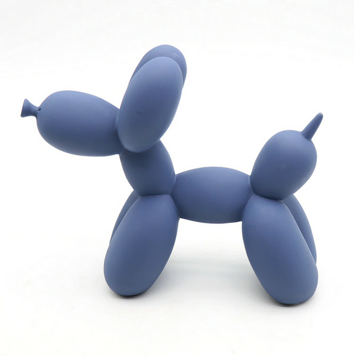 Bunte Ballonhund Skulptur – Moderne Deko für Wohnzimmer und Büro | Karnz