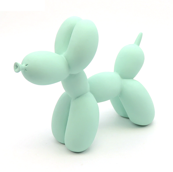 Bunte Ballonhund Skulptur – Moderne Deko für Wohnzimmer und Büro | Karnz
