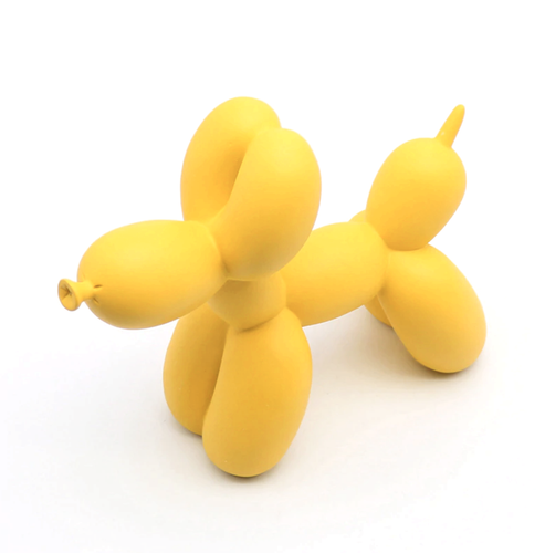 Bunte Ballonhund Skulptur – Moderne Deko für Wohnzimmer und Büro | Karnz