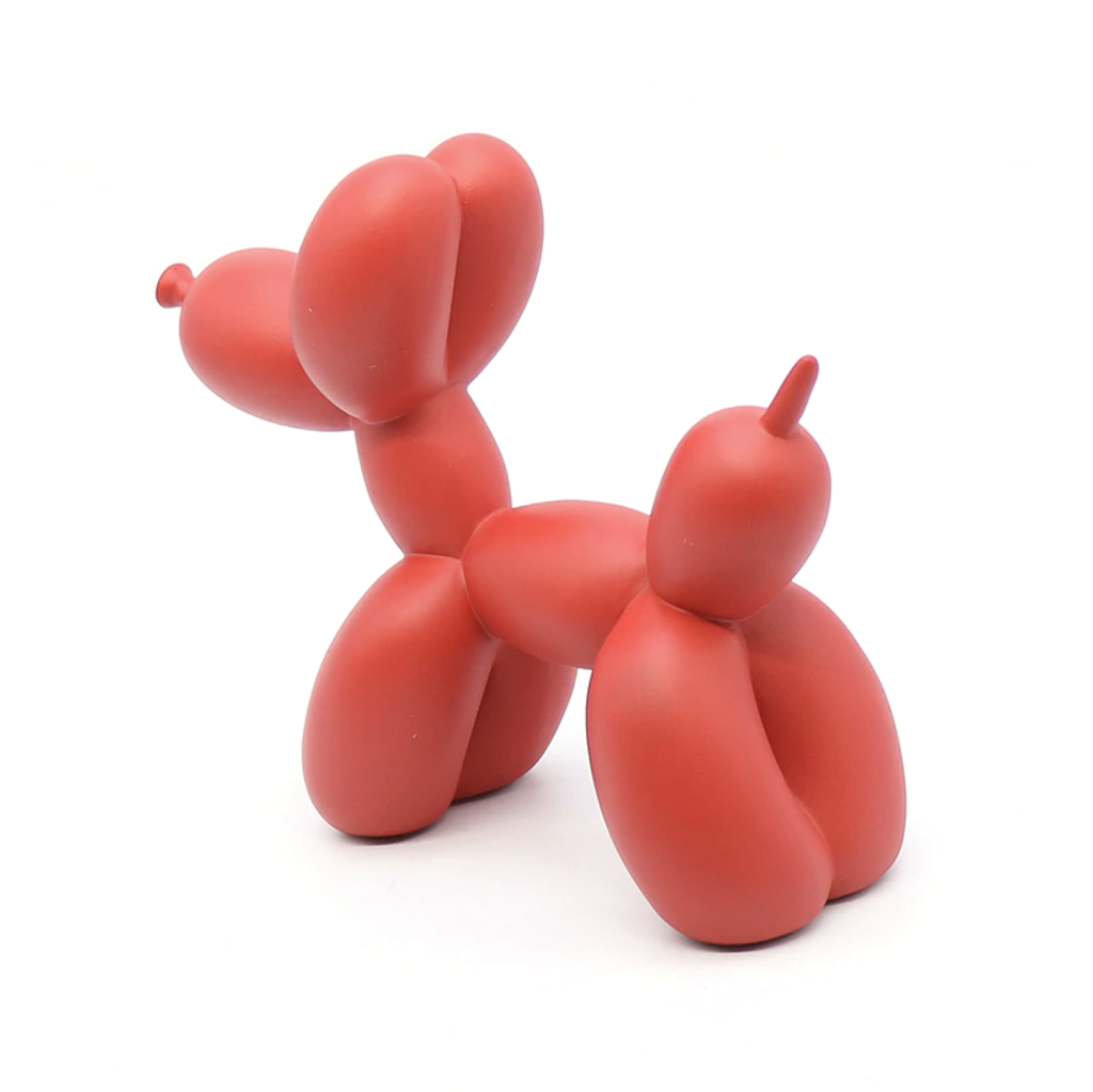 Bunte Ballonhund Skulptur – Moderne Deko für Wohnzimmer und Büro | Karnz