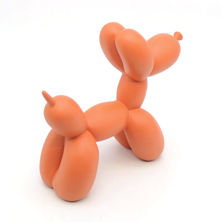 Bunte Ballonhund Skulptur – Moderne Deko für Wohnzimmer und Büro | Karnz