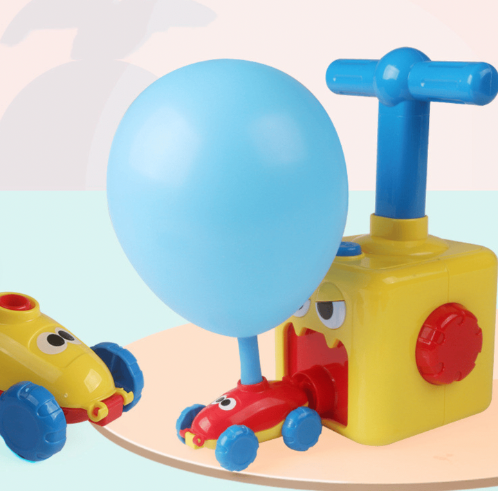 Spaßiges Luftballon-Auto Spielzeug Pumpen-Set | Karnz