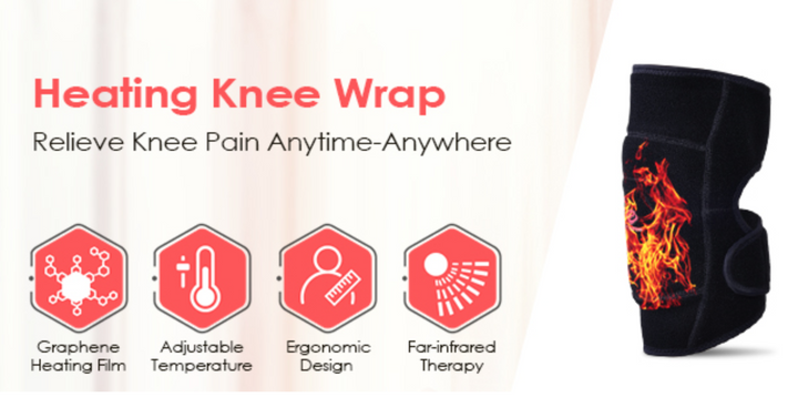 Karnz | Infrarot beheizter Knie Physiotherapie sicherer Massager - Schmerz Linderung Rehabilitation