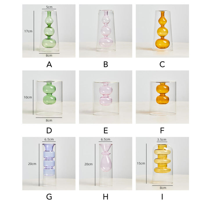 Bubbly Glass Vasen | Karnz
