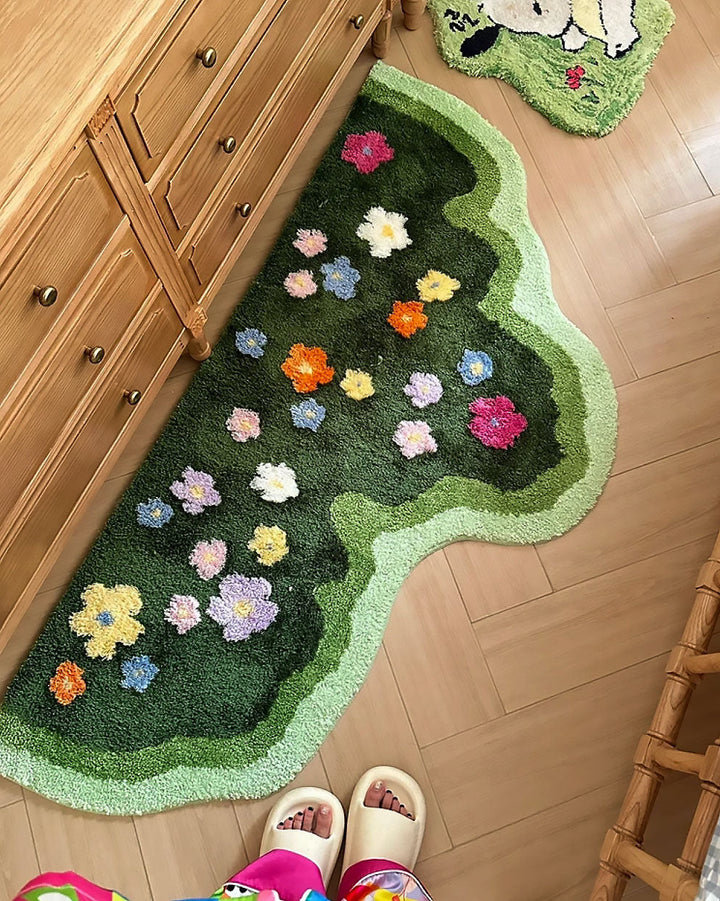 Moos- und Blumen-Garten-Teppich | Karnz