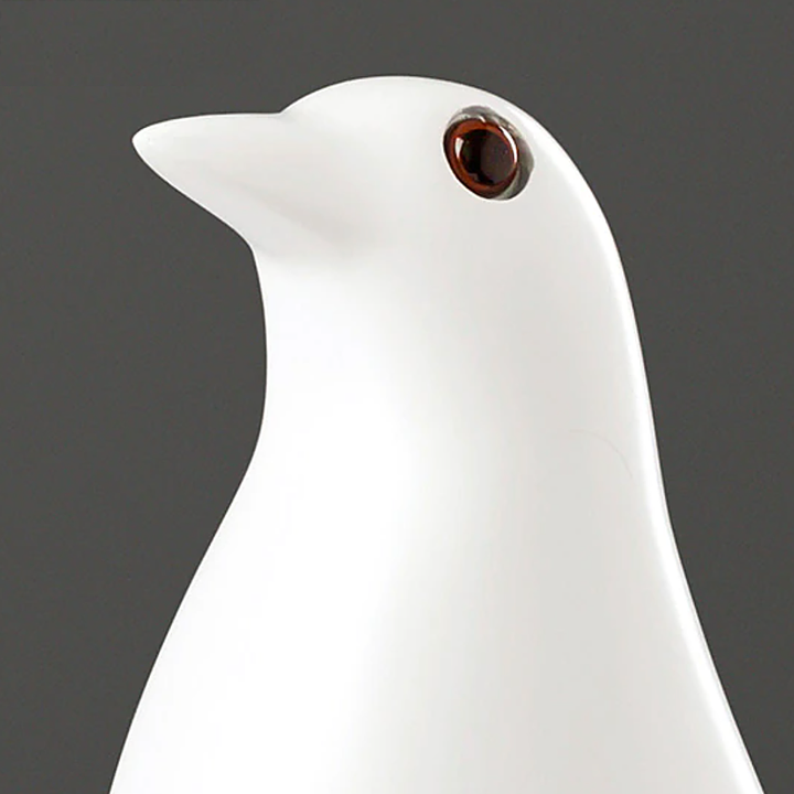 Scandi House Bird – Nordische Dekorative Figur in Schwarz oder Weiß | Karnz