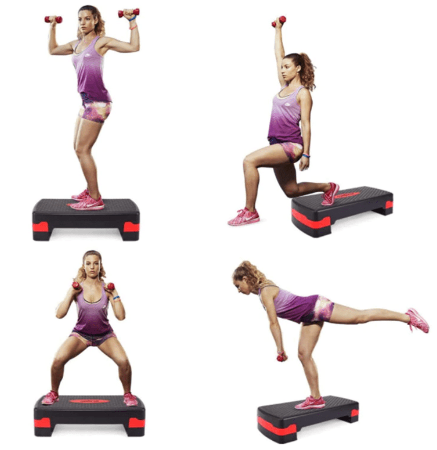 Verstellbarer Fitness-Stepper für vielseitige Workouts zu Hause