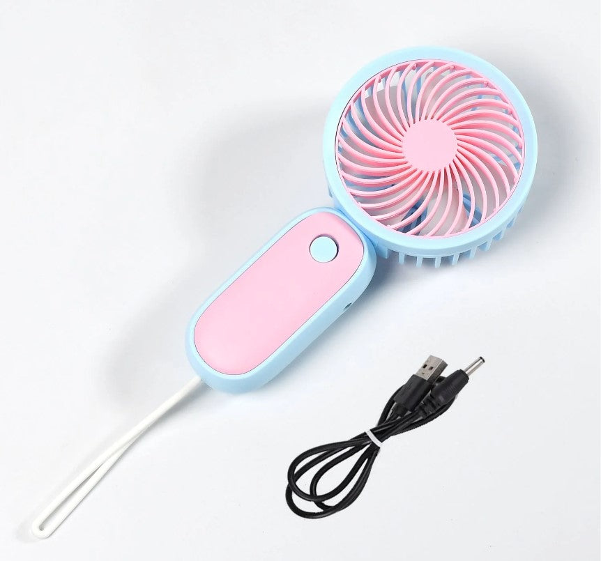 Minimalist Hand Held Portable Rechargeable Fan | Karnz