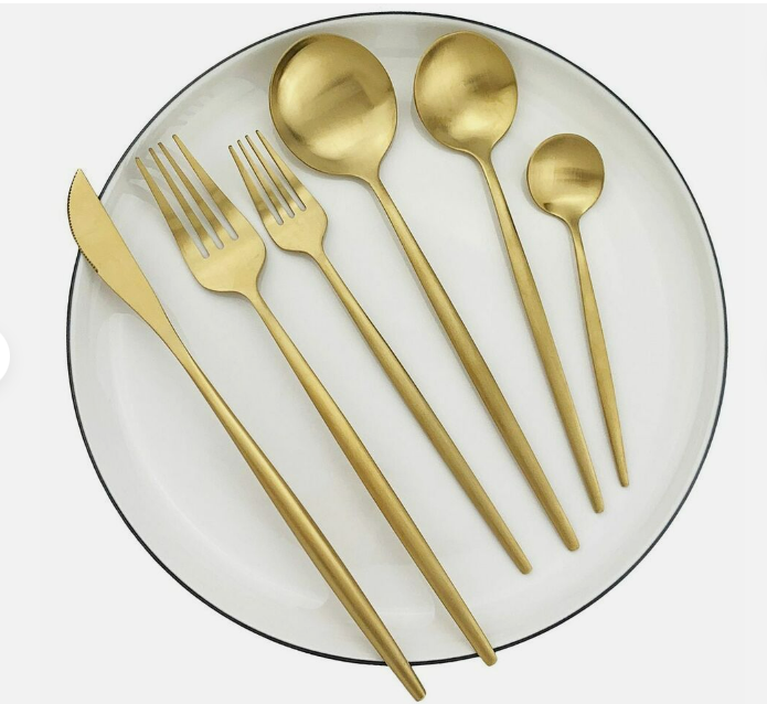 Karnz | Minimalistisches Edelstahl Besteck Elegante Einfachheit