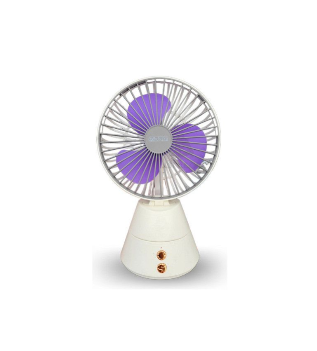 Aufladbarer Mini-Tischventilator Starker Wind und schüttelnder Kopf | Karnz