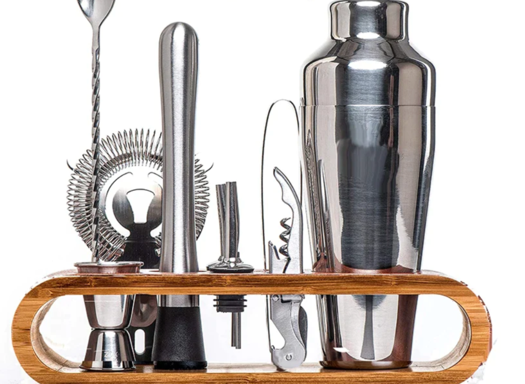 Stirré Elite Cocktail Set – Luxus Metall Bar Set Essentials | Karnz