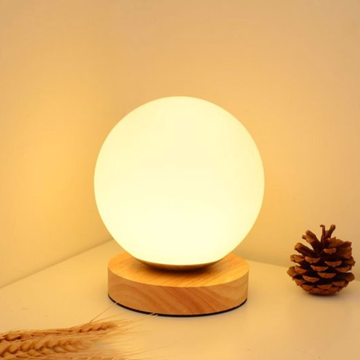 Tisch Globus Licht Karnz