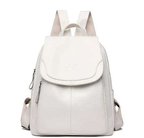 Karnz | Vintage Leder Damen Rucksack - Isabella