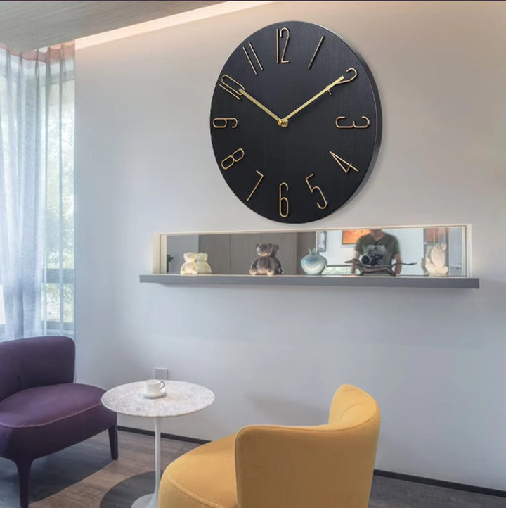 Stylische Wanduhr für eine zeitlose Atmosphäre