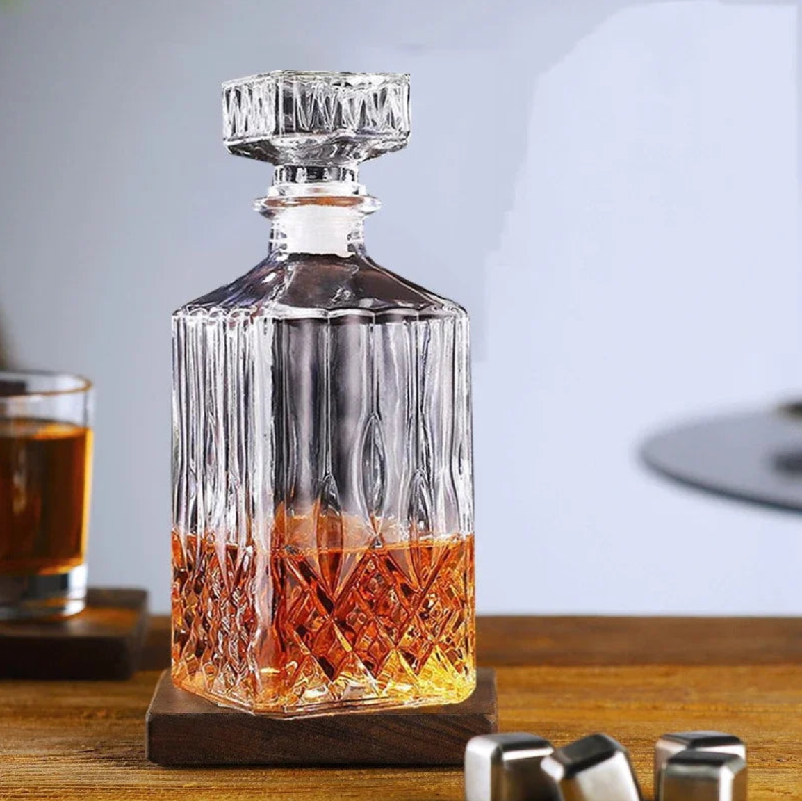 Spiritus Glas Dekanters Karnz