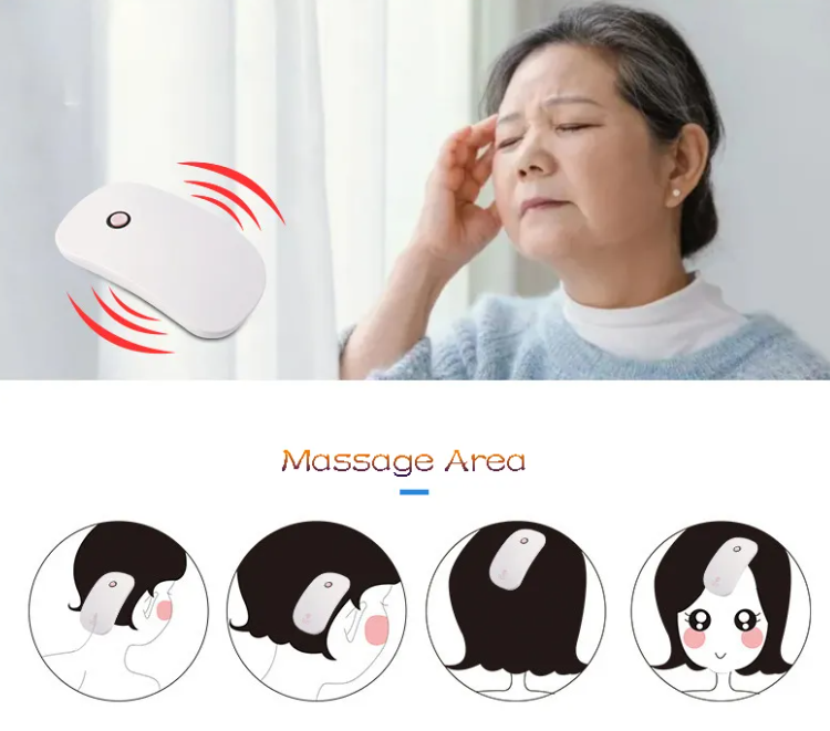 Elektrische Haarbürste | Kopfhautmassagegerät | Karnz