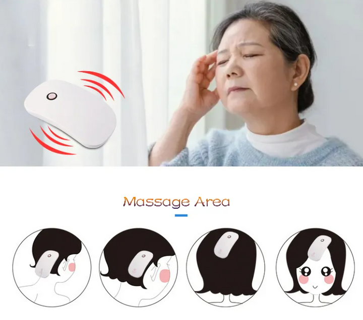 Elektrische Haarbürste | Kopfhautmassagegerät | Karnz