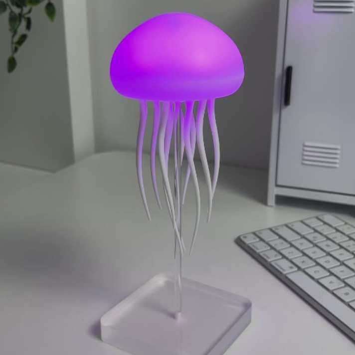 Tanzende Qualle Lampe | Lindert sofort Stress und Angst | Karnz