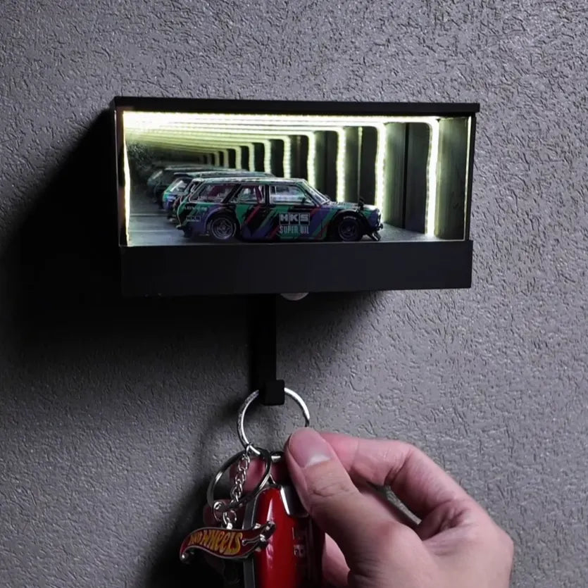 Infinity Mirror Auto Schlüsselaufhängung Licht | Karnz