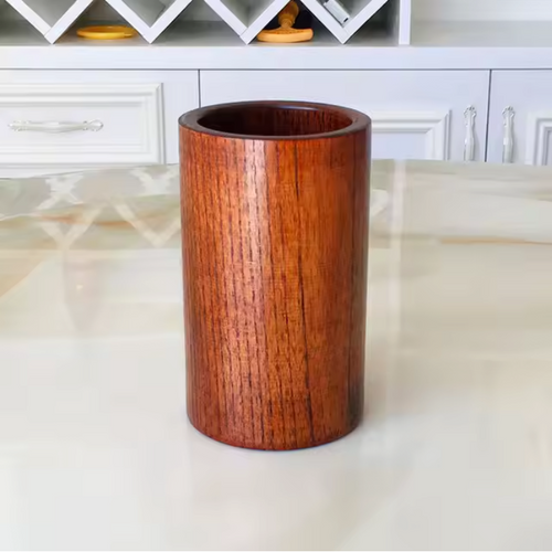 EcoWood – Luxuriöses Kochgeschirrset aus Holz mit Aufbewahrungseimer Karnz