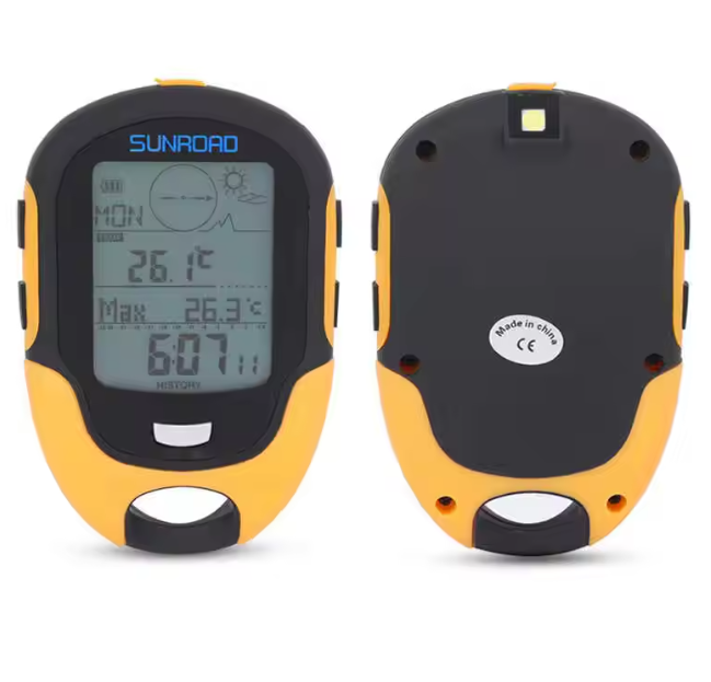 GPS-Tracker Outdoor Schwarz Orange | Karnz