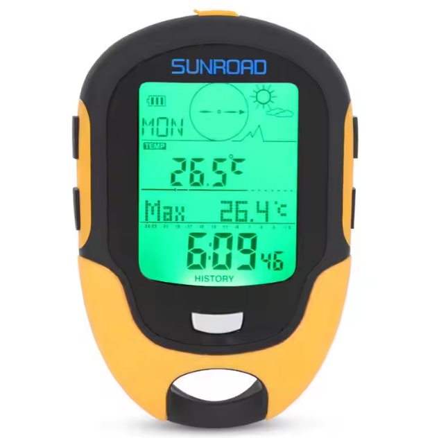 GPS-Tracker Outdoor Schwarz Orange | Karnz