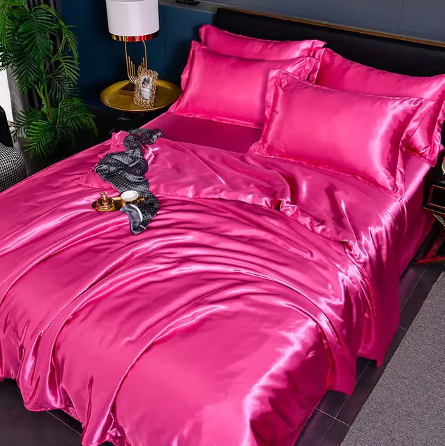 Luxuriöses Satin Bettwäsche Set