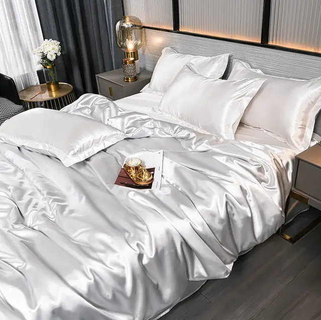 Luxuriöses Satin Bettwäsche Set