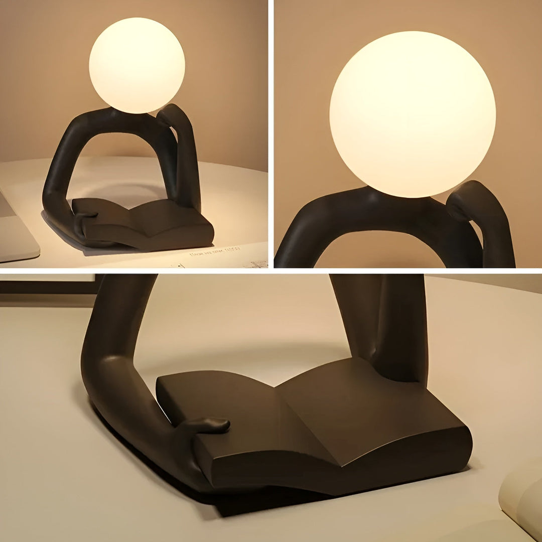 Aura Sculpt Lampe - Moderne Tischlampe mit abstraktem Design | Karnz