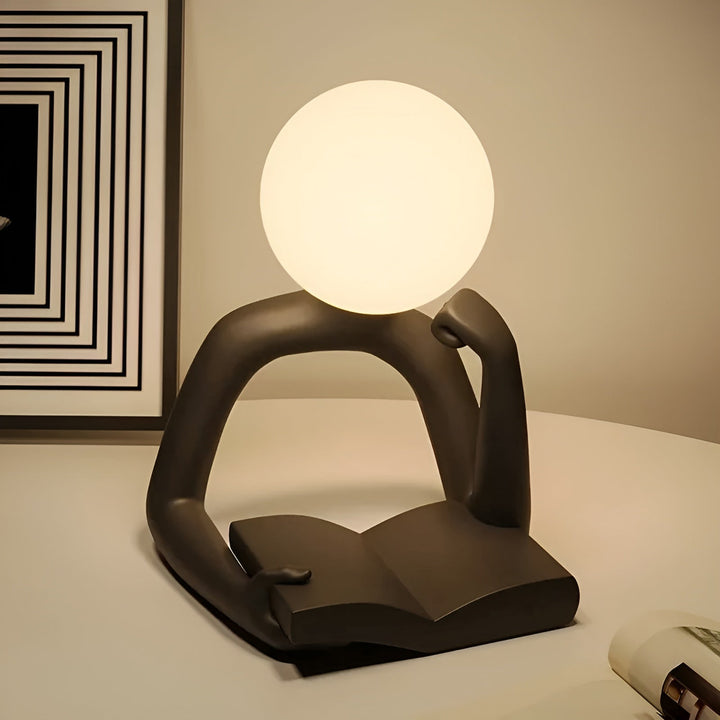 Aura Sculpt Lampe - Moderne Tischlampe mit abstraktem Design | Karnz