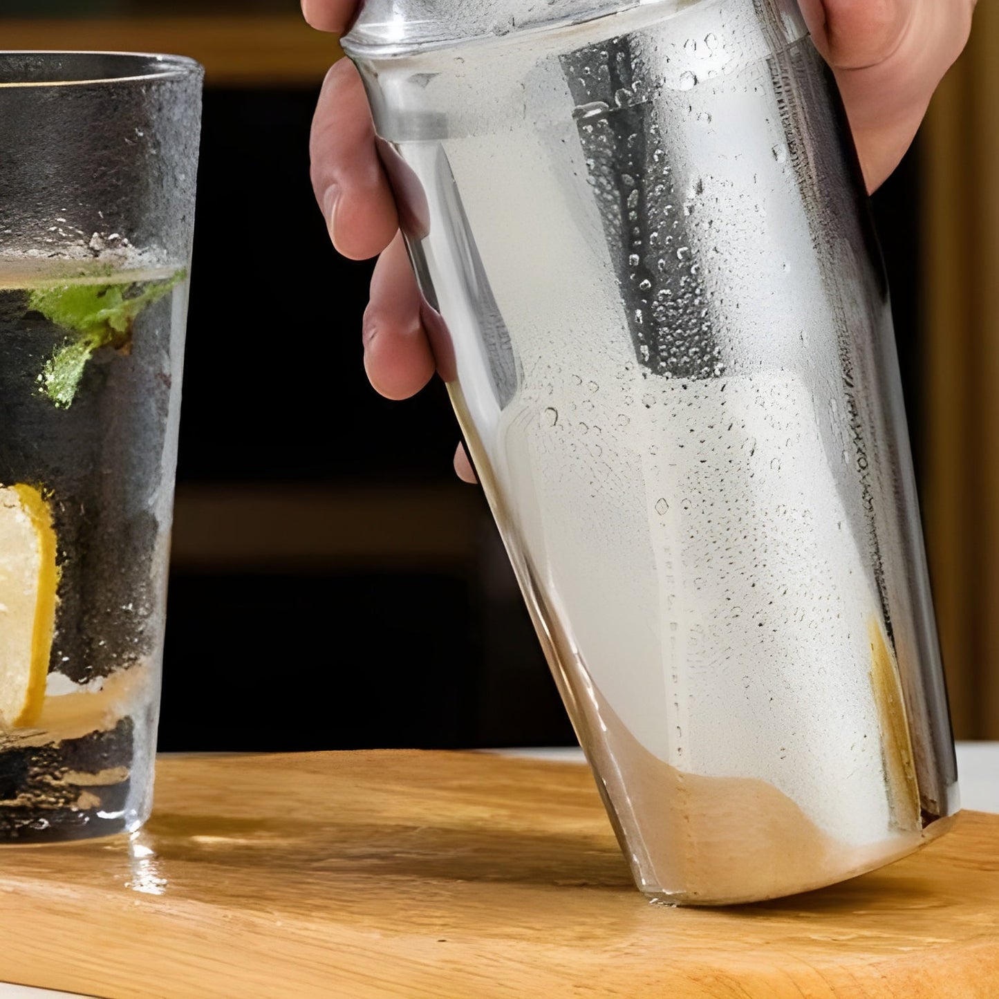 Cocktailshaker-Set aus Edelstahl – 10-teiliges Premium-Barkeeper-Set | Ideal für Mixgetränke und Partys