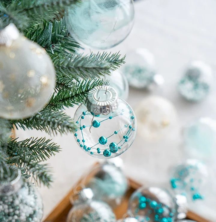 Transparent Hohlball Weihnachtsbaumdeko | Karnz