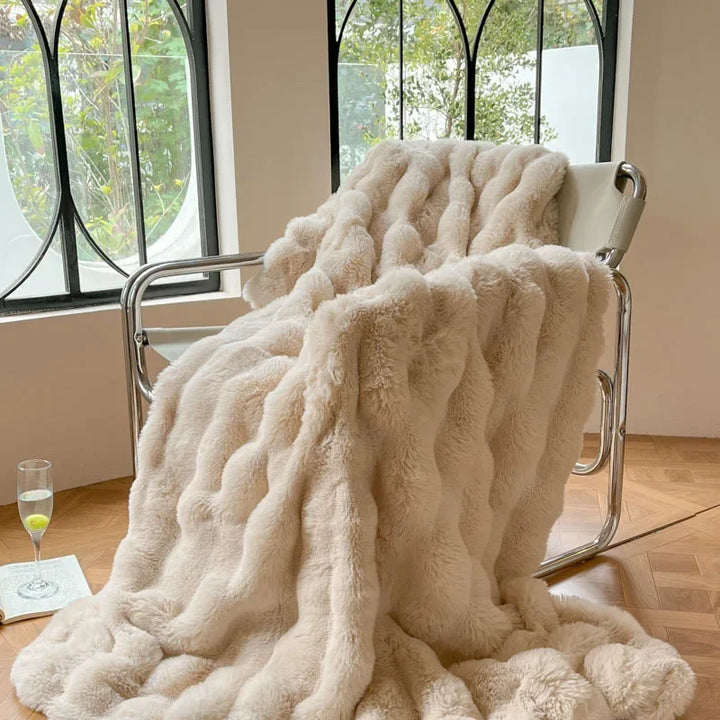FurLuxe | Wendbare Kunstfell-Decke