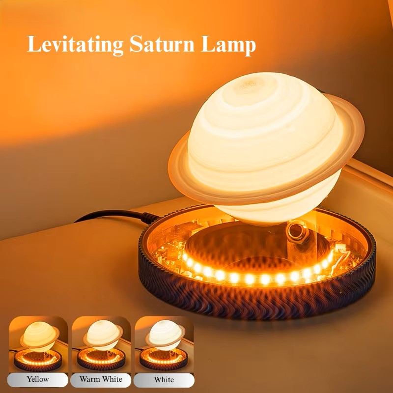 3D Saturn Space Lover Magnetisch Schwebende Lampe | Karnz