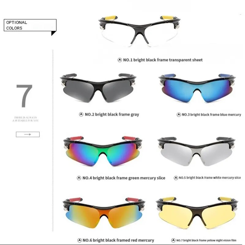 Karnz | Winddichte Fahrradsonnenbrille