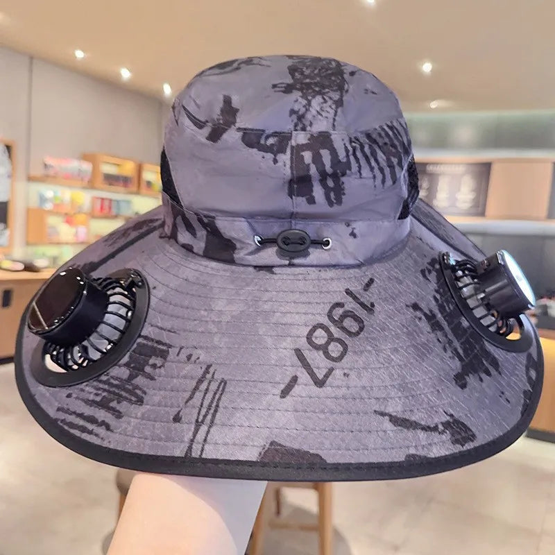 Solar Fan Bucket Hat | Karnz