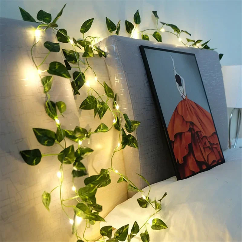 GreenGlow Lichterkette - Für eine Gemütliche Natürliche Beleuchtung | Karnz